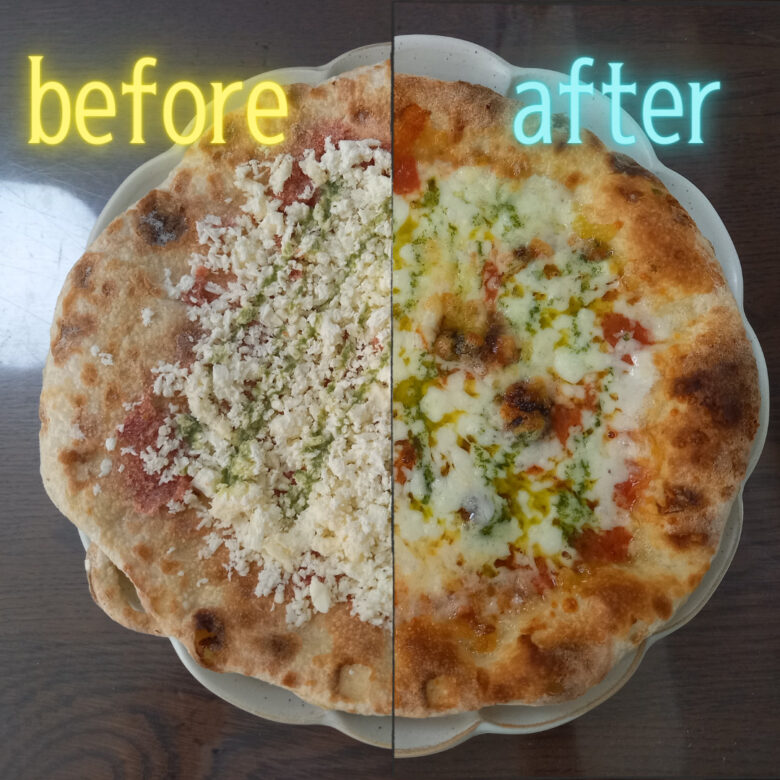 シンプルに美味しい「Pizzaマルゲリータ」